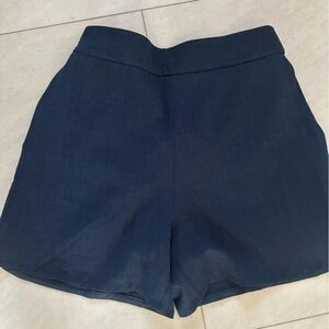 Lululemon high waste navy shorts